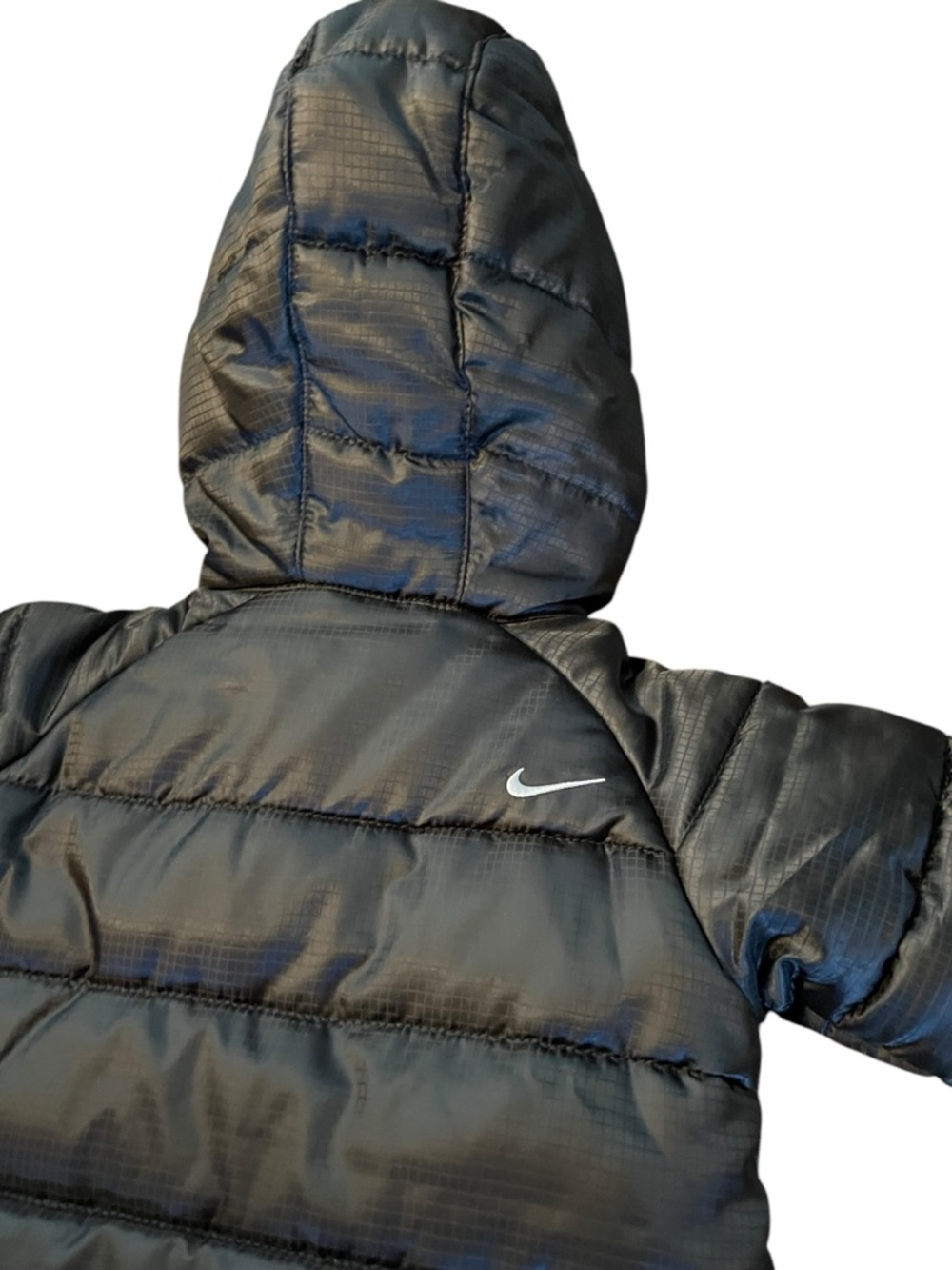 Nike ACG Baby Snowsuit 3M Black Puffer Bunting Hooded Primaloft Full Zip NWT - Picture 4 of 7